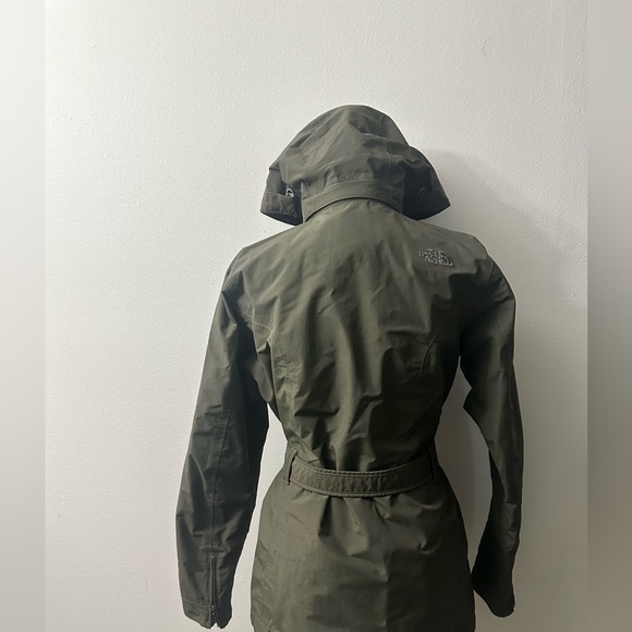 The North Face Army Green Hooded Jacket - Picture 6 of 15